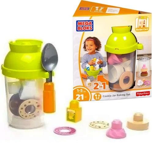 Potinho de Biscoitos Mega Bloks - Mattel