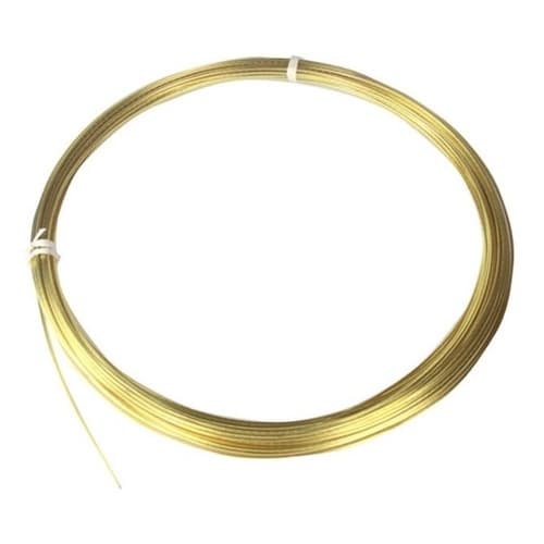 Traste Latão Médio P/ Violão/gui/cavaco - Rolo Com 1 Metros