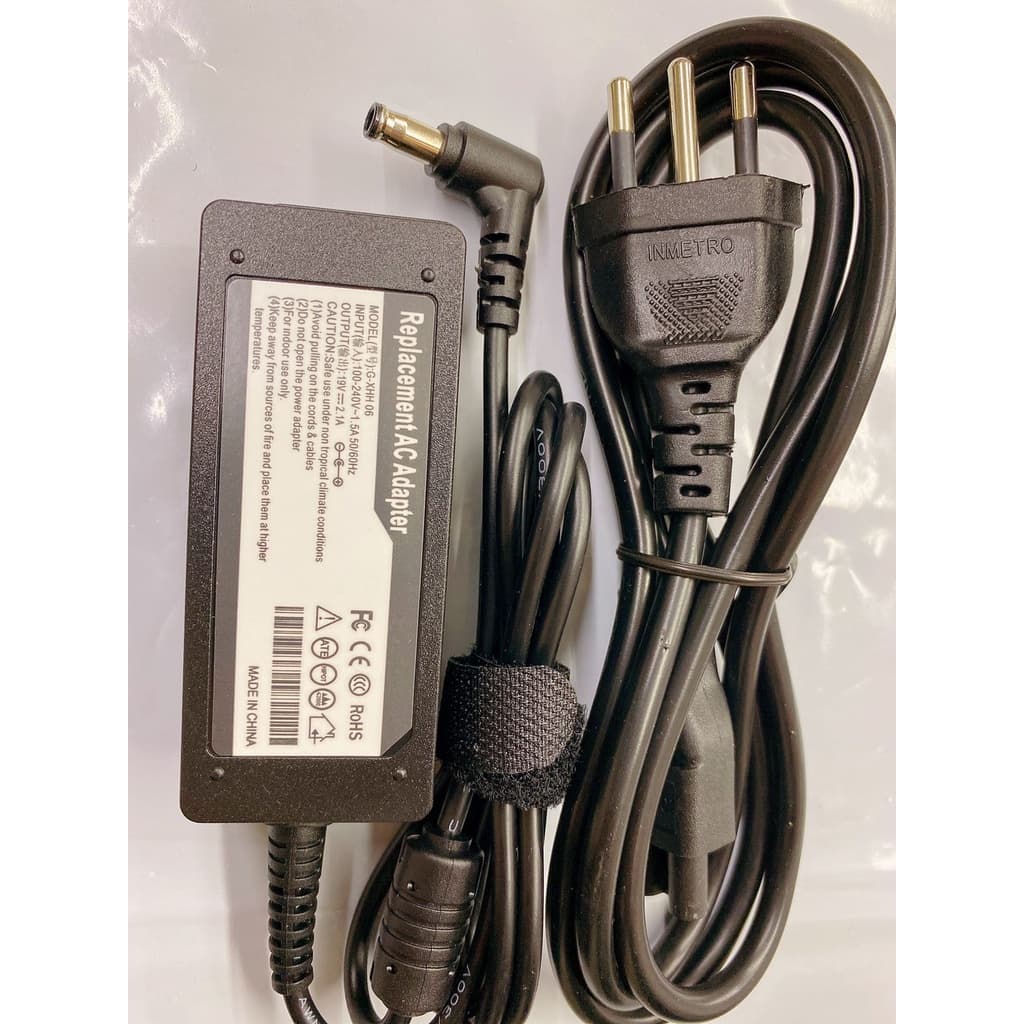 Fonte Carregador Para Notebook Samsung Np370e4k 19v 2,1a 40w