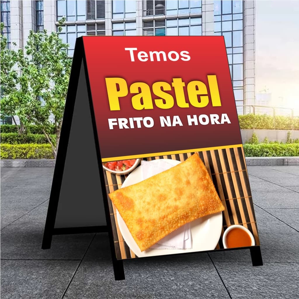 Cavalete 2 LADOS Pastel - 45x65