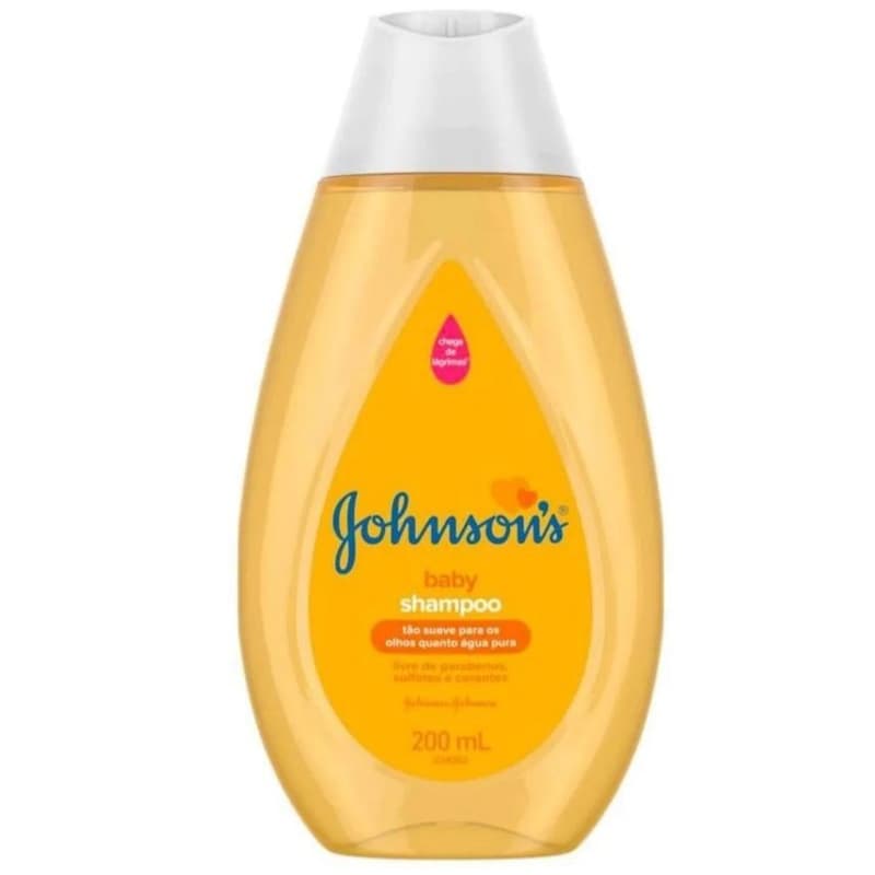 SHAMPOO JOHNSON'S BABY- NEUTRO/CABELOS CLAROS/ GOTAS DE BRILHO/ CACHOS DOS SONHOS- 200ml