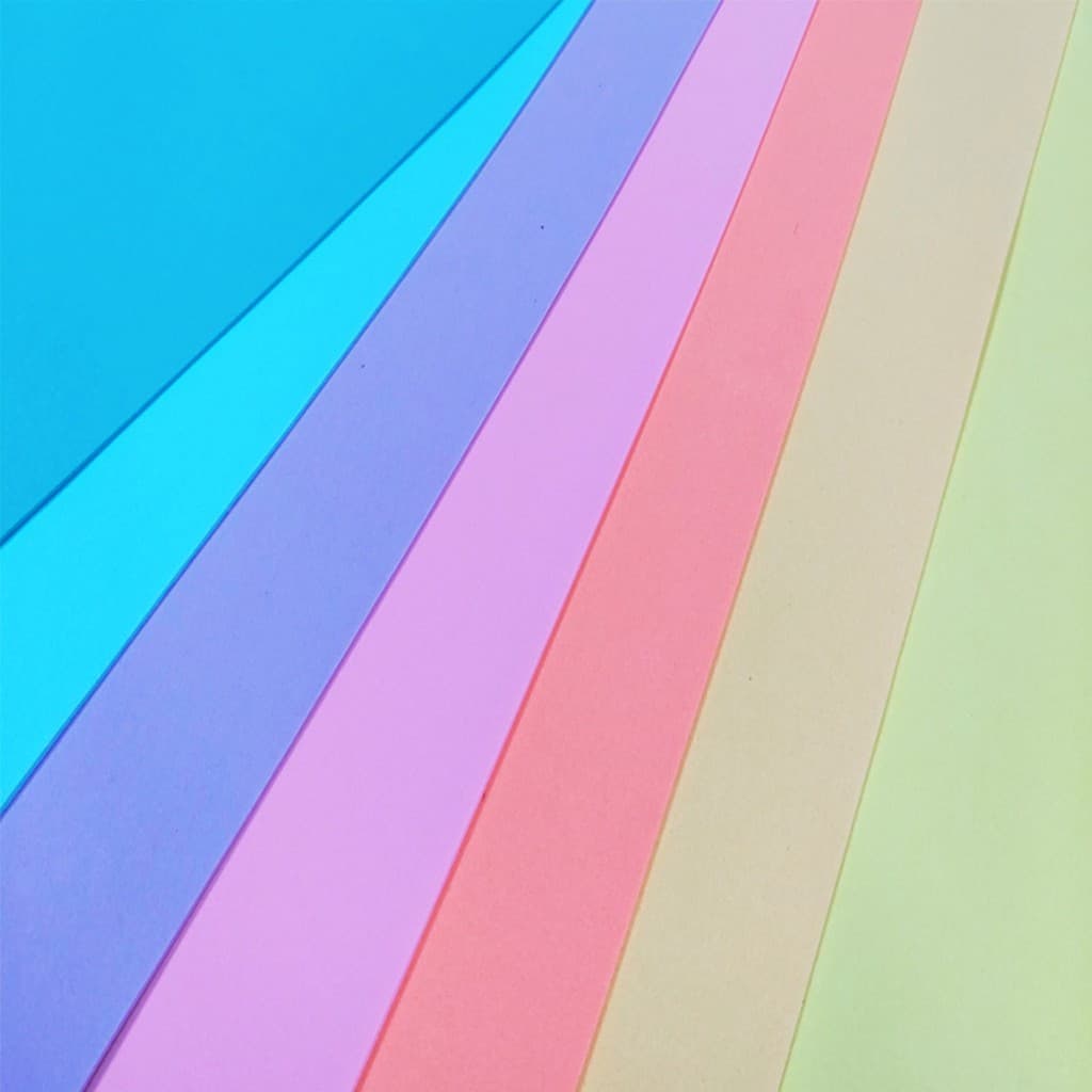 Pacote De Folhas De Eva Candy Color ( 10 Folhas Coloridas )