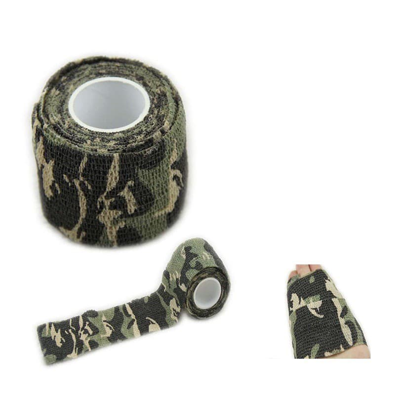 Fita Camuflada Adesiva - Militar - Airsoft - Paintball