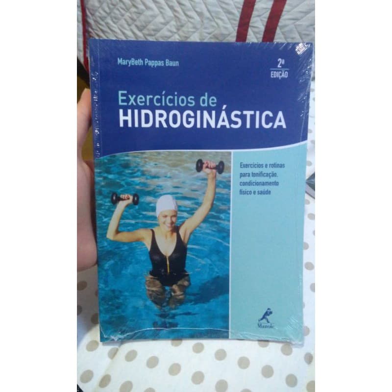 Livro exercícios de hidroginástica LACRADO