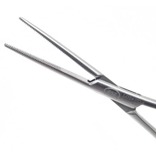 Pinça Kelly Hemostática Reta 16 Cm