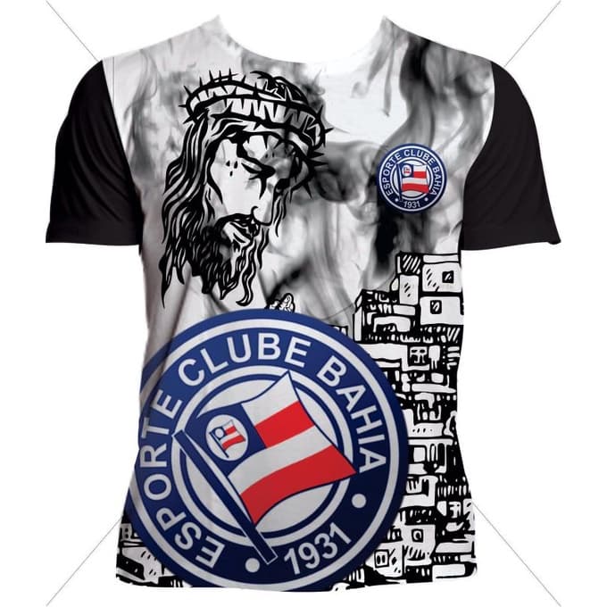 Camisas times de futebol brasileiro bênção quebrada favela cristo cristão