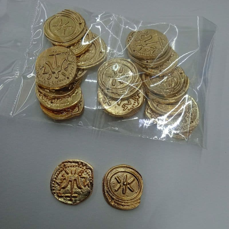 Moeda da Viúva pct com 25 unidades prata bronze dourada moeda 25 unidades