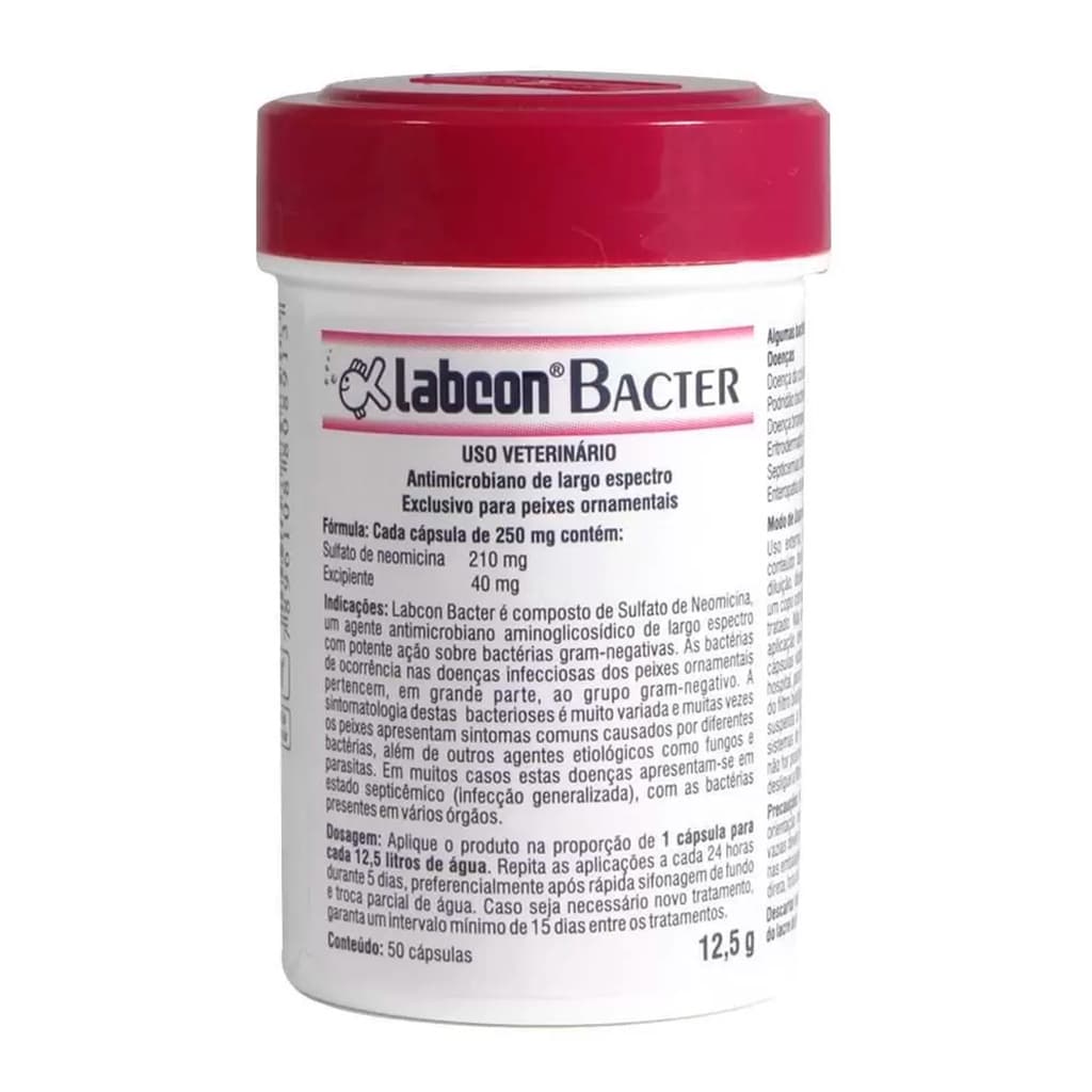Alcon Labcon Bacter 50 Cápsulas