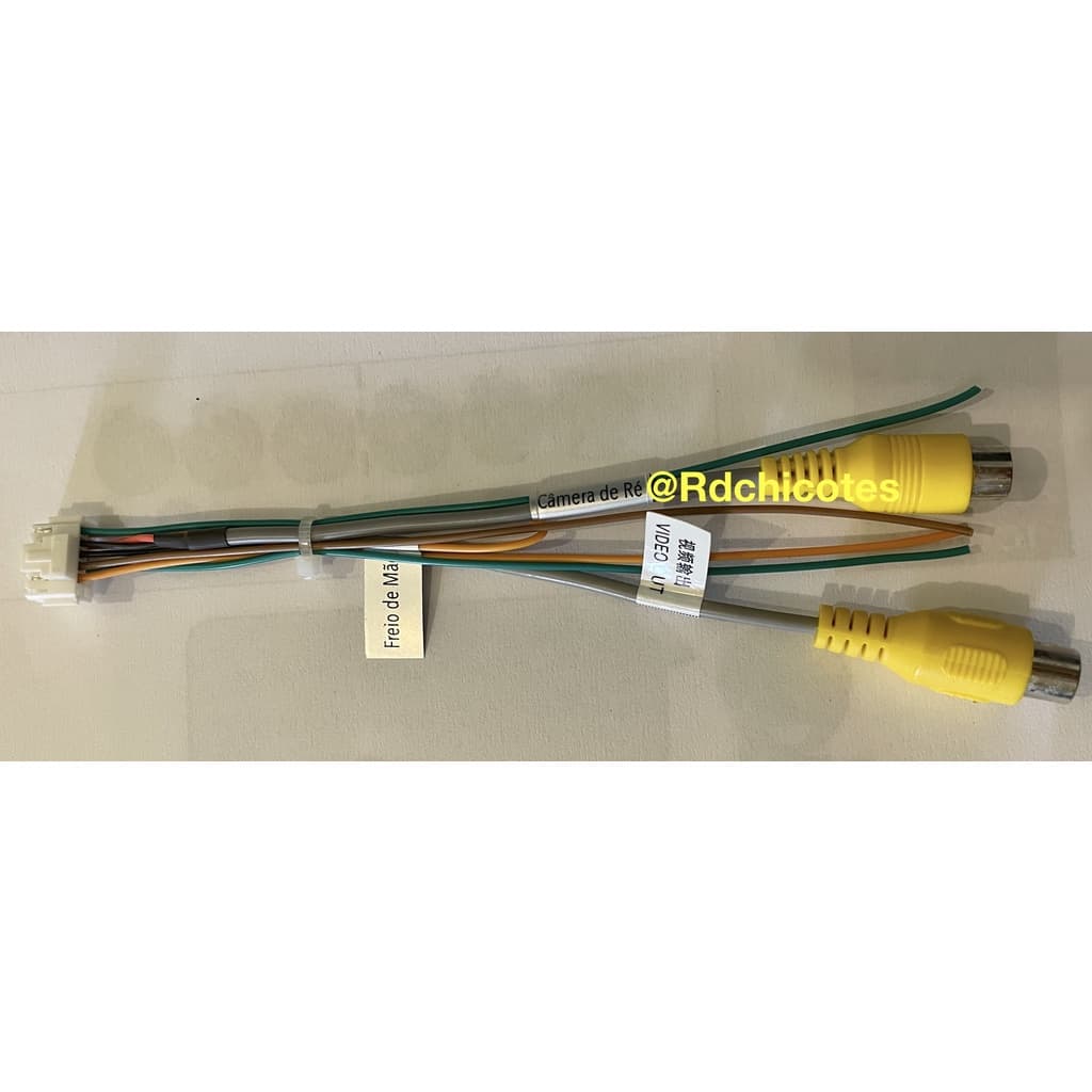 Chicotes Rca Para os DVDs Pósitron Sp-8520bt Sp-8720dtv