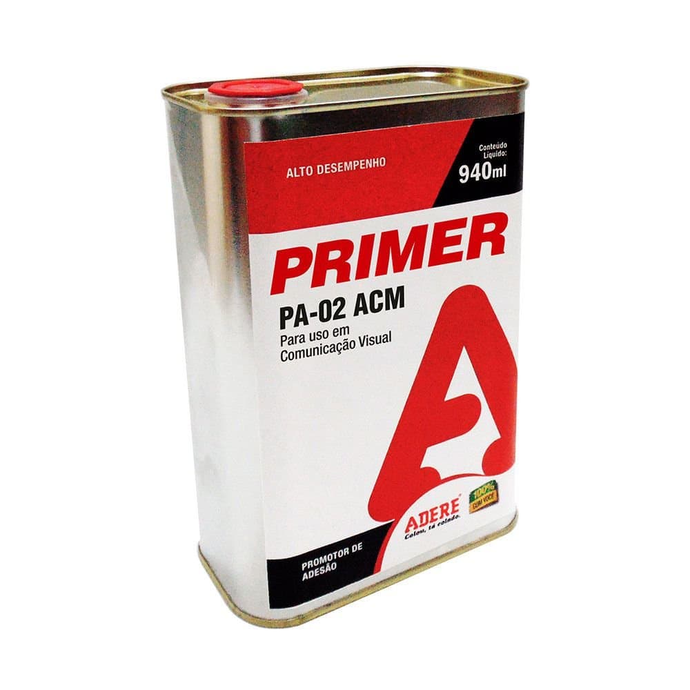 PA02 - Primer promotor de adesão para ACM 940 ml Adere