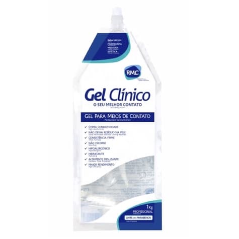 Gel Clínico Condutor Ultrassom Incolor RMC Bag 1 kg