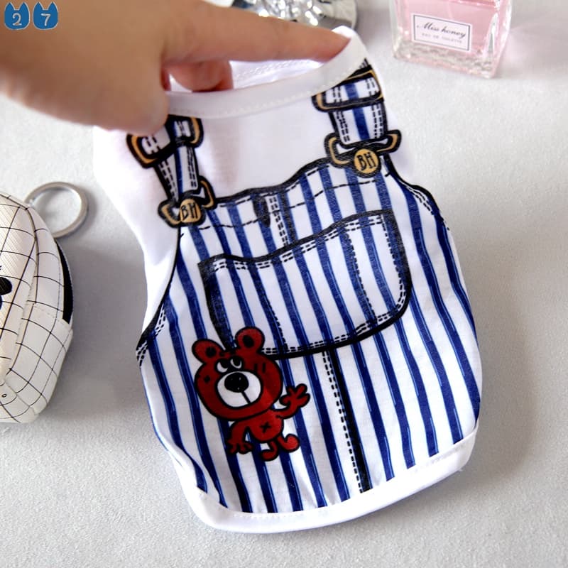 Barato Camisa Colete Verão Cão De Estimação Roupa Do Para Cães Gato Filhote De Cachorro Traje Roupas Samll Médio
