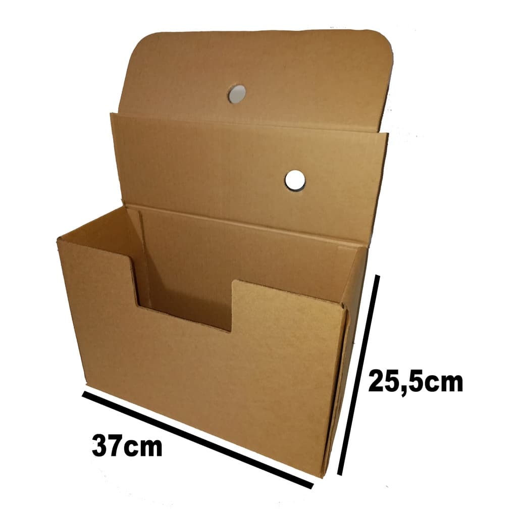 Caixa Arquivo Morto Reforçada – Kit 5 Unidades | Organização de Documentos para Escritório, Empresa e Home Office