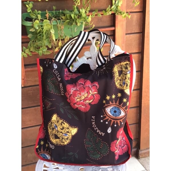 Máxi bolsa estilo farm