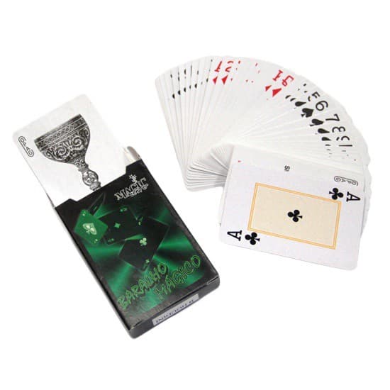 Baralho Mágico Houdini A Mágica das Cartas Escapistas Misteriosamente a Carta Escolhida Aparece Dentro da Caixa