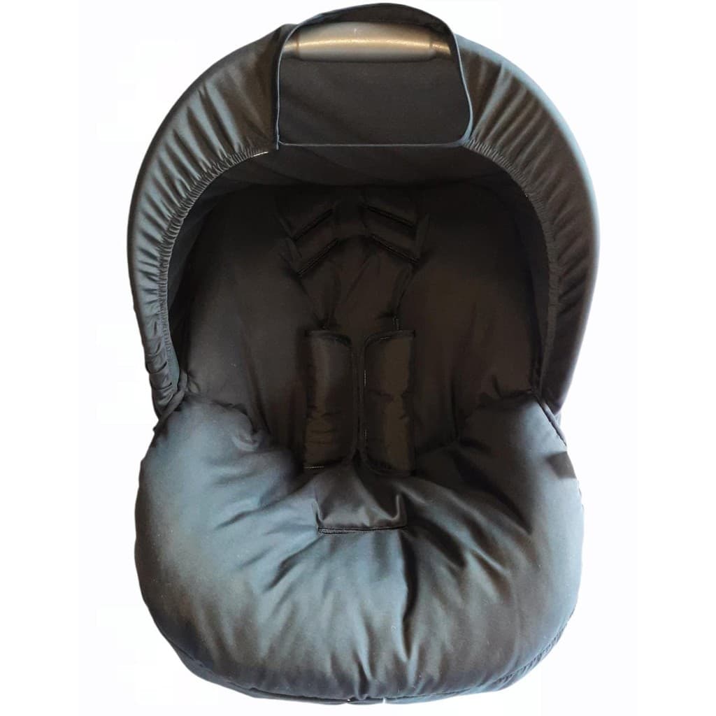 Capa para bebe Conforto sem babado com capota preto