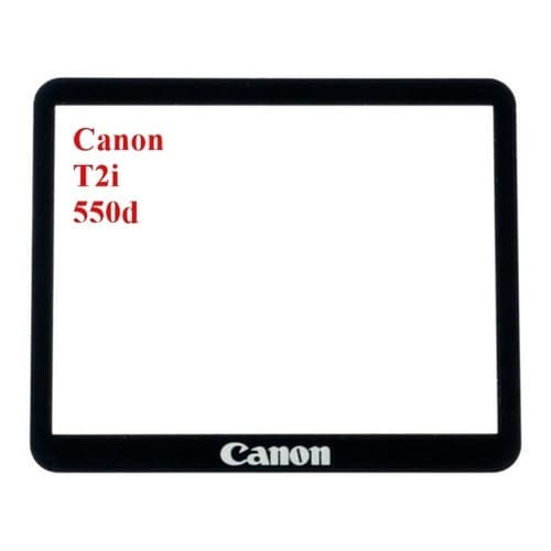 Lcd Acrilico Frontal T2i 550d Canon Display Tela Visor