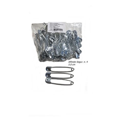 Alfinete De Segurança - Número 4 - Pacote Com 50 unidades