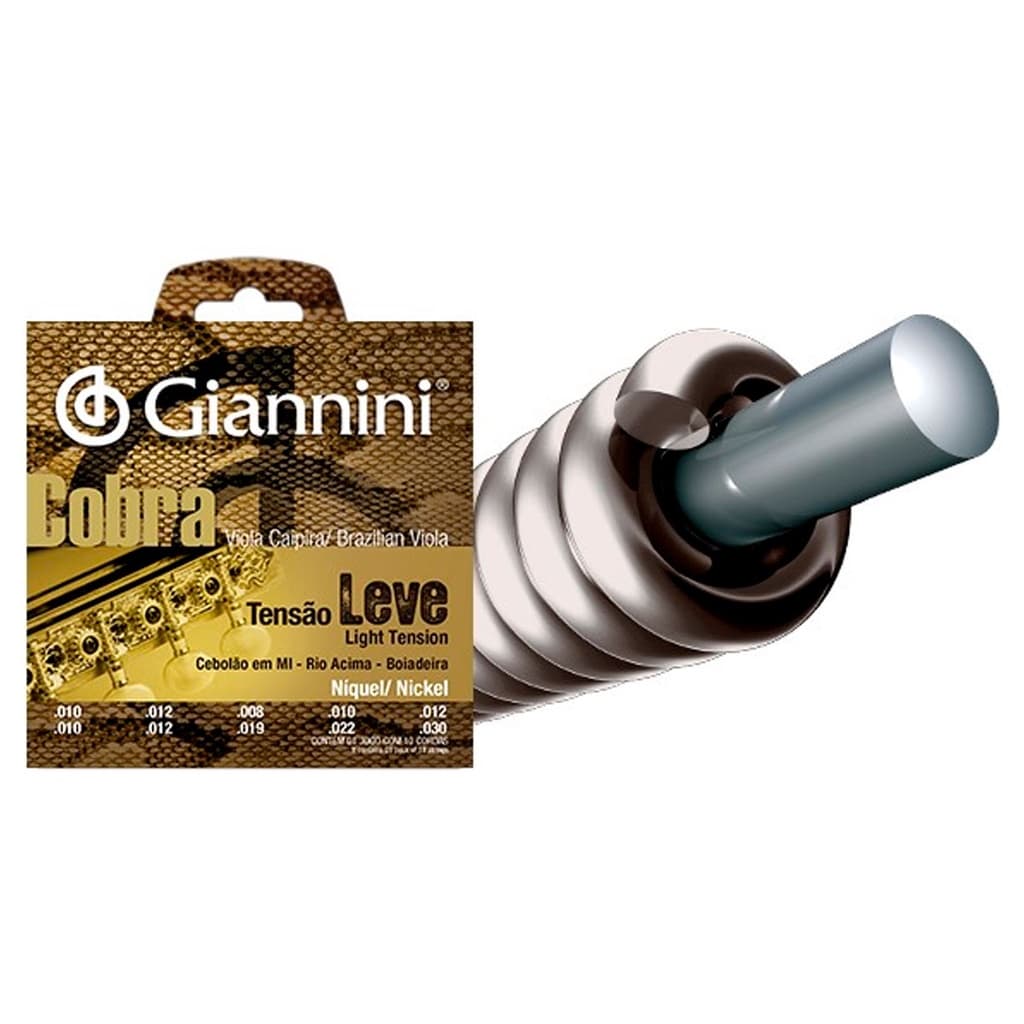 ENCORDOAMENTO VIOLA AÇO TENSÃO LEVE GESVNL