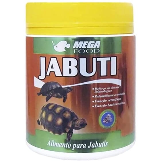 RAÇÃO PARA JABUTI 200GR POTE UNIDADE
