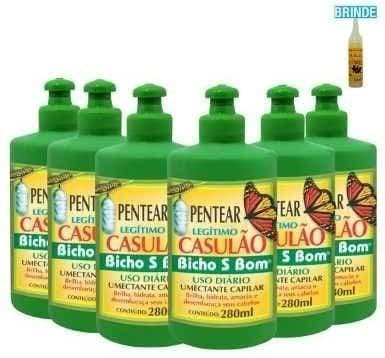 Casulao Creme Bicho S Bom 6 Un Pentear 280ml REF:03TP