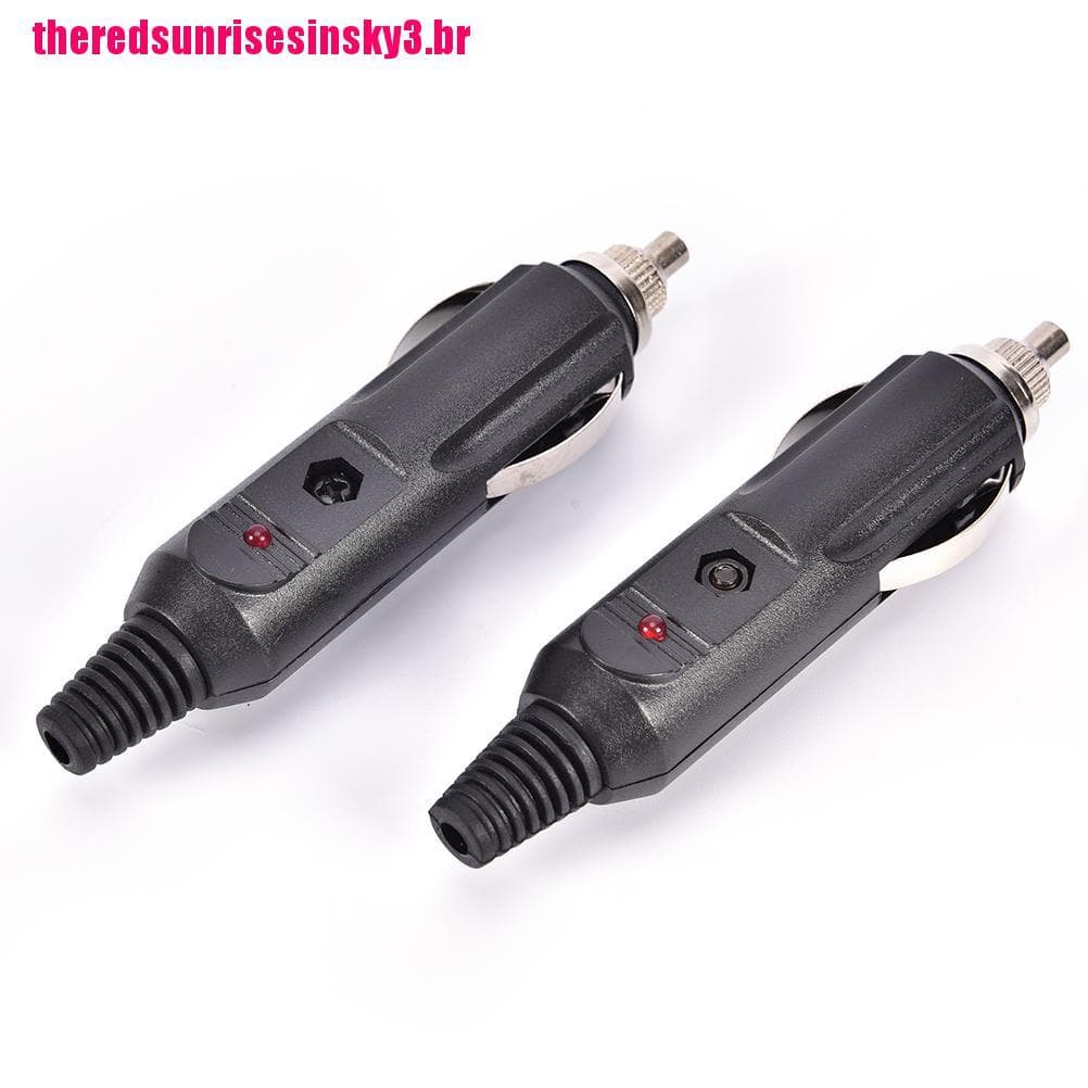 Skybr Conveniente 2 Pcs 12 V Masculino Universal Isqueiro Do Carro Tomada Conector 15a Fused @ Hlh