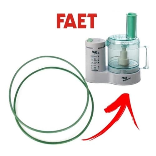 Kit 2 Correia Multi Processador Faet Multipratic