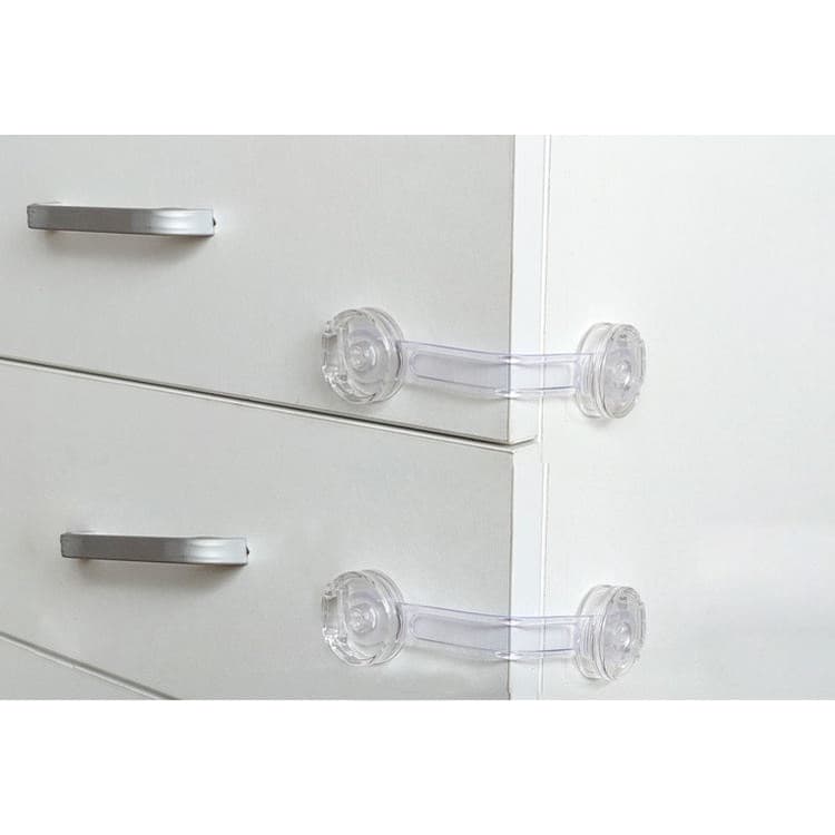 Trava De Segurança Bebe gaveta, Armário, Janela Transparente silicone