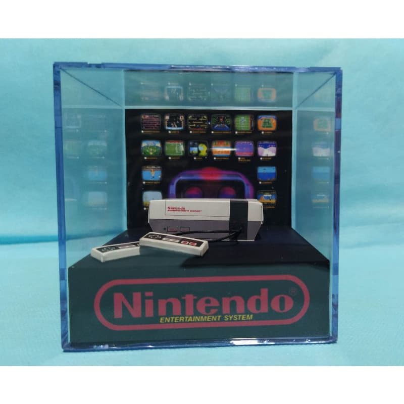 Cubo Diorama Nintendo Nes
