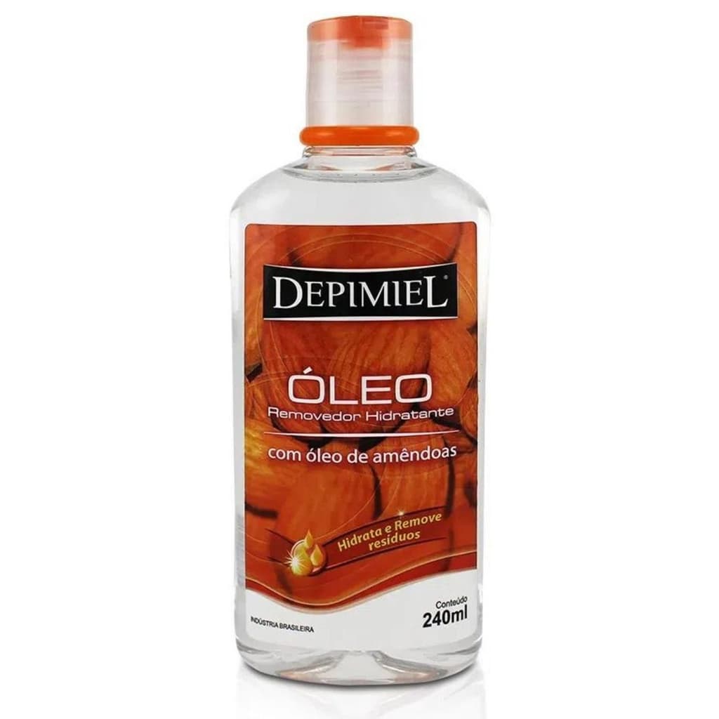 Óleo Removedor Hidratante com Óleo de Amêndoas 240ml - Depimiel