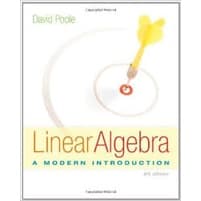 Linear Algebra a Modern Introduction autor David Poole