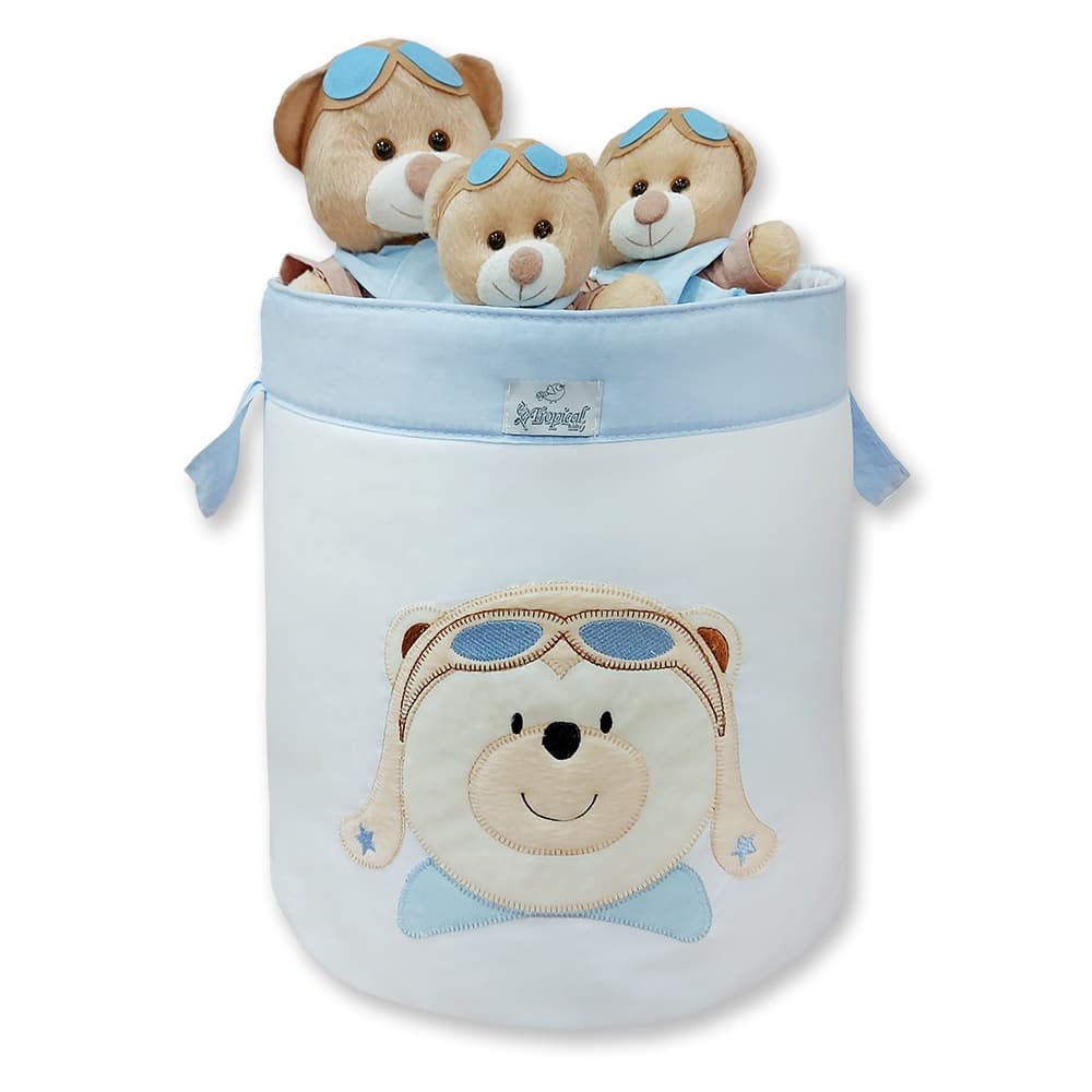 Organizador Roupa Brinquedo Redondo