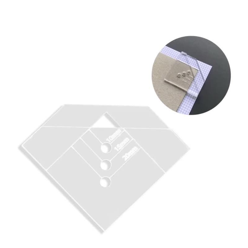 Régua Fio De Cabelo Para Perfuração De Ilhós Para Elástico Promoção