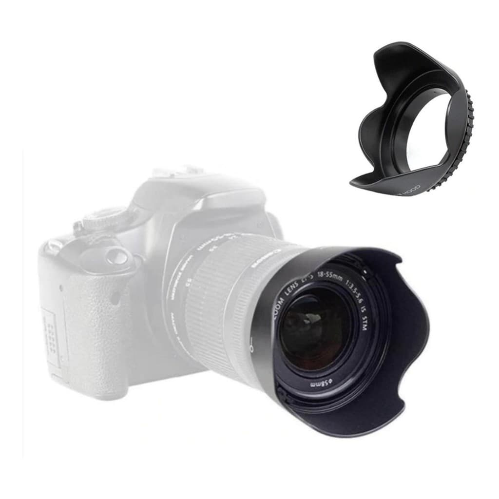 Capa De Lente Câmera Dslr 58mm P/ Cânon Sony Fuji Olympus