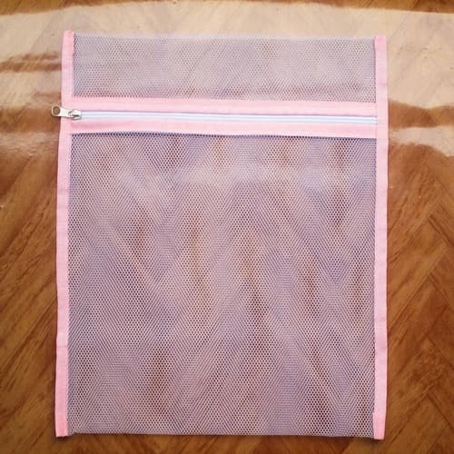 Saquinho De Maternidade Kit C/06 Unidades Filó Zíper Revenda