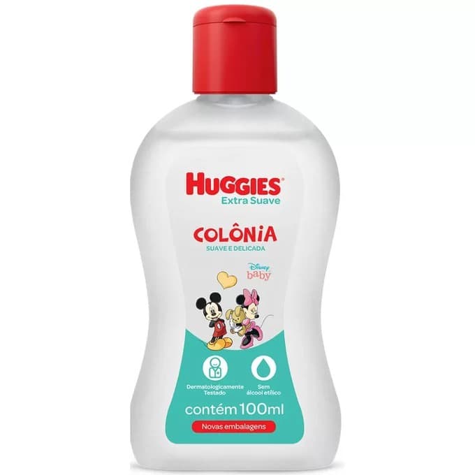 Colônia De Bebê Extra Suave Huggies 100ml