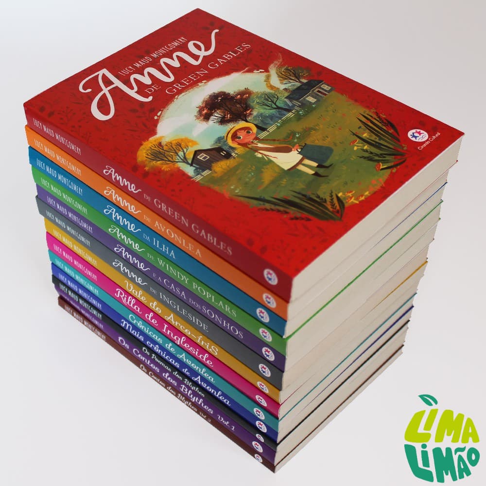 Coleção 13 Livros Anne With An E Serie Netflix Green Gables