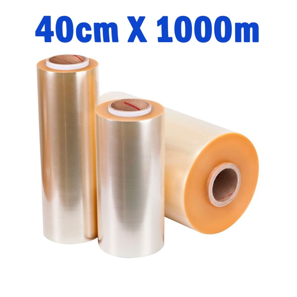 Rolo Bobina Plastico De Filme Pvc 40cm X 1000 Metros MDE