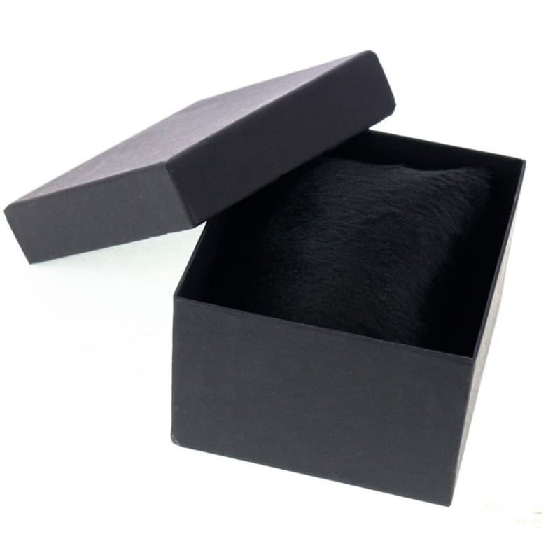 5 Caixa Preta Estojo Sem Logo marca Para Relógios Envio Imediato