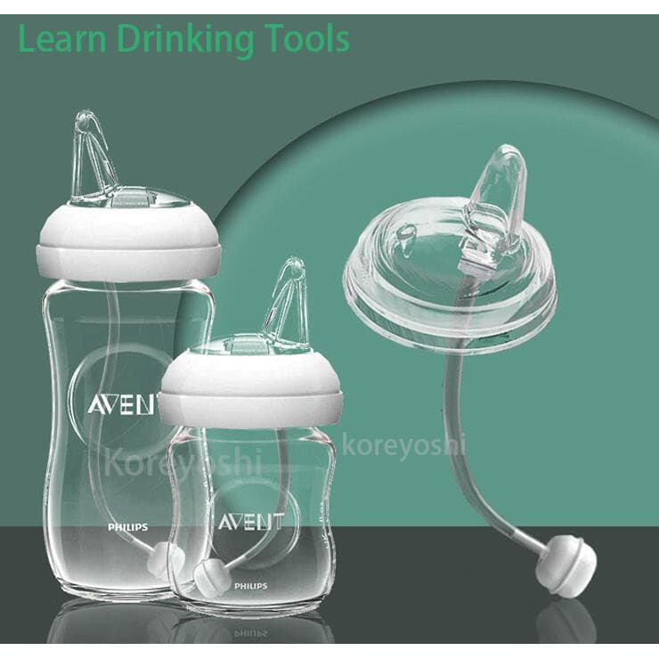 AVENT Bebê Aprender O Pescoço Largo Beber Ferramentas Bico De Pato De Silicone Macio Tipo Adequado Para Garrafas