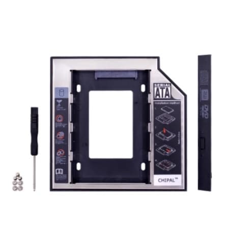 Adaptador Caddy P/ Hd Ou Ssd P/ Notebook 9.5mm / 12.7mm