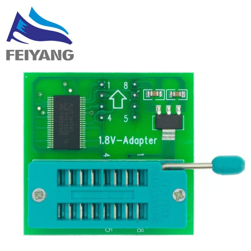 Adaptador 1.8V Para Iphone Ou Placa-Mãe 1.8V SPI Flash SOP8 DIP8 W25 MX25 Uso Em Programadores TL866CS TL866A EZP2010 EZ