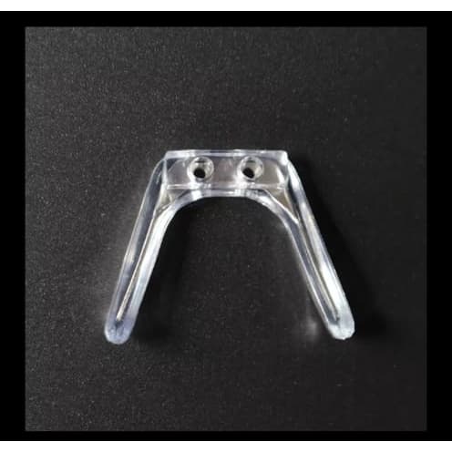 plaquetas silicone para óculos macias.