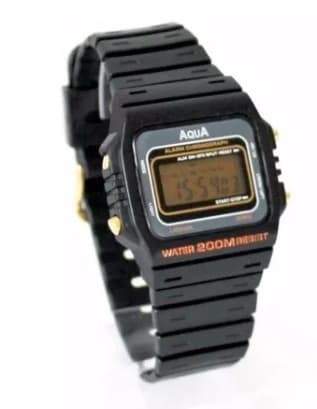 Kit 2 Relogios Digital Original Aprova Dagua Aqua HD Revenda atacad