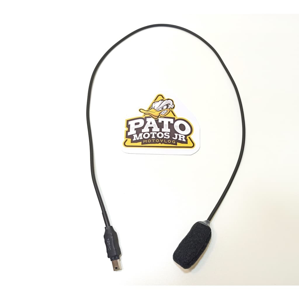 Microfone Gopro Hero 3 E 4 Para Motovlog By Pato Motos Jr MODELO NOVO