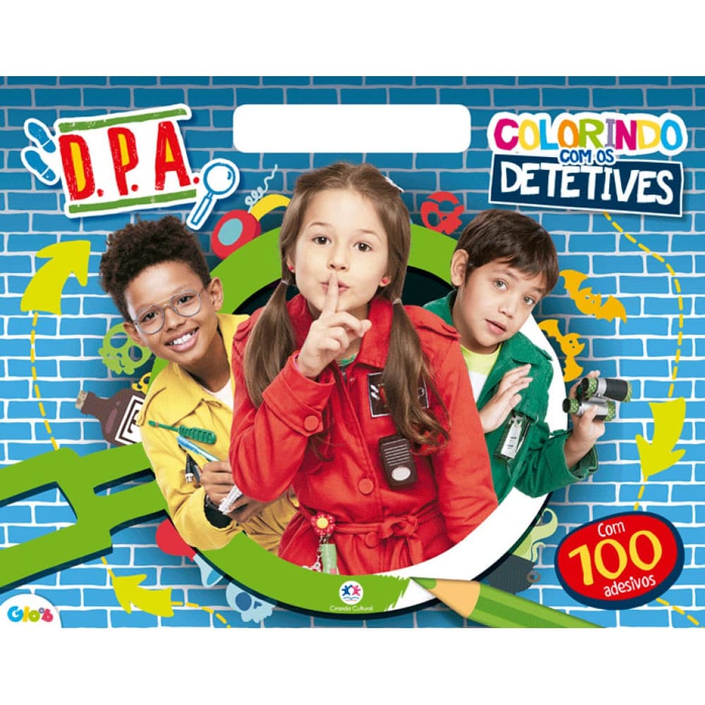 Livro - Detetives do Prédio Azul - Colorindo com os Detetives - Capa comum - Ciranda Cultural