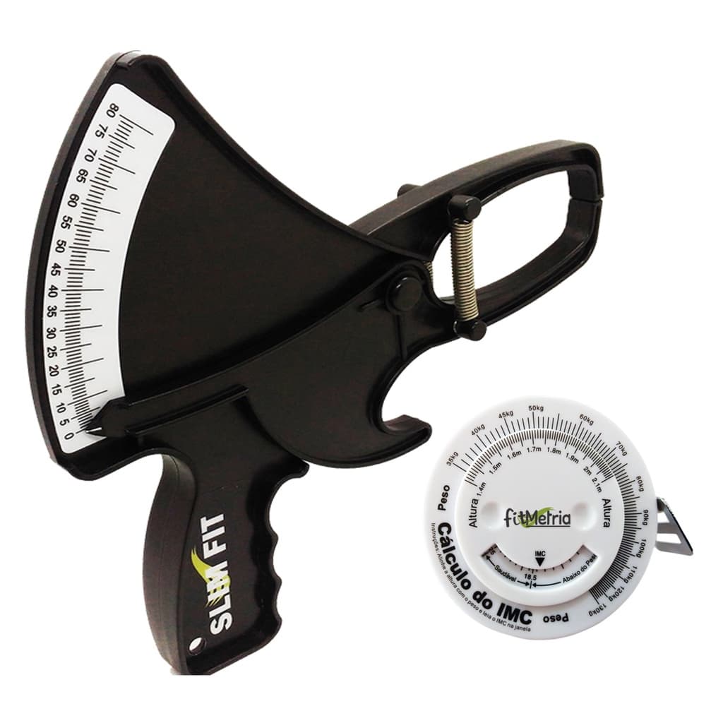 Kit Adipômetro  Plicômetro e Trena antropométrica Avaliação Física