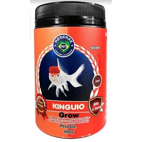Ração Para Peixes Kinguios Maramar Kinguios Grow 400gr
