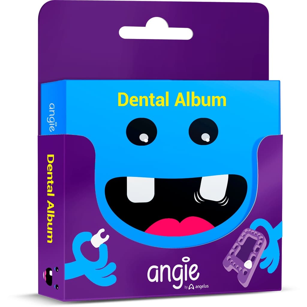 Dental Álbum Completo Porta Dente de Leite Angie