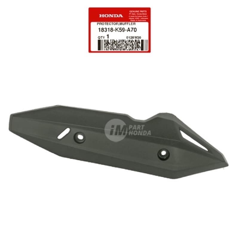 18318-K59-A70 Tampa Do Escudo De Escape Para Novo Vario 125 150 Led 2018 2019 2020